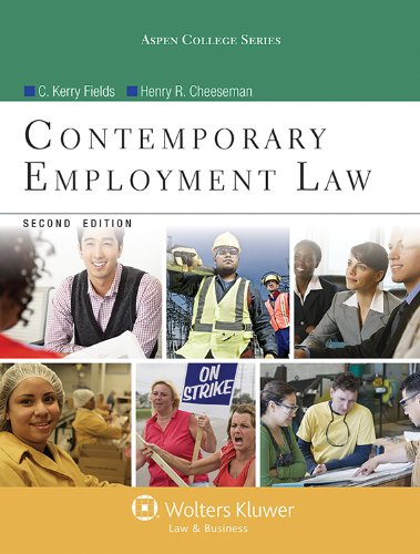9781454818045: Contemporary Employment Law (Aspen College Series)