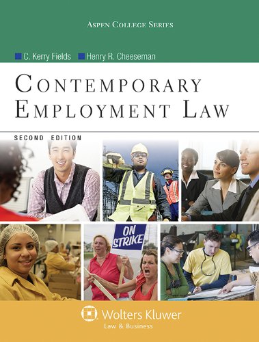 9781454818045: Contemporary Employment Law, Second Edition (Aspen College Series)