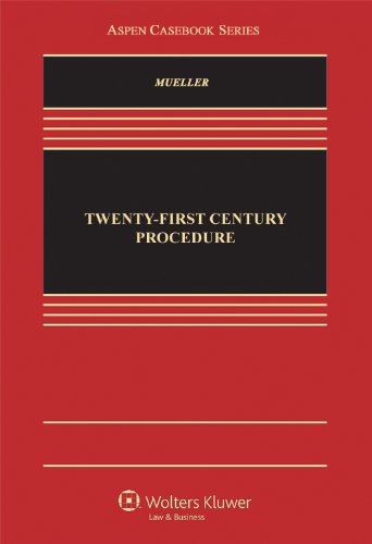 9781454819523: Twenty-First Century Procedure (Aspen Casebook)