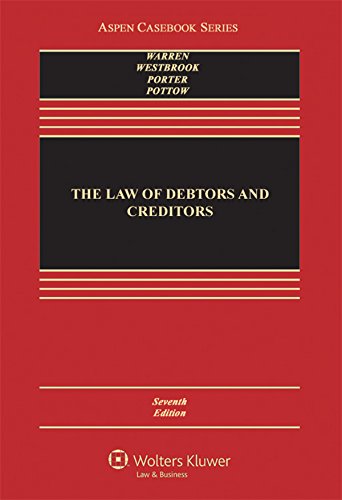 Imagen de archivo de The Law of Debtors and Creditors: Text, Cases, and Problems (Aspen Casebook) a la venta por HPB-Red