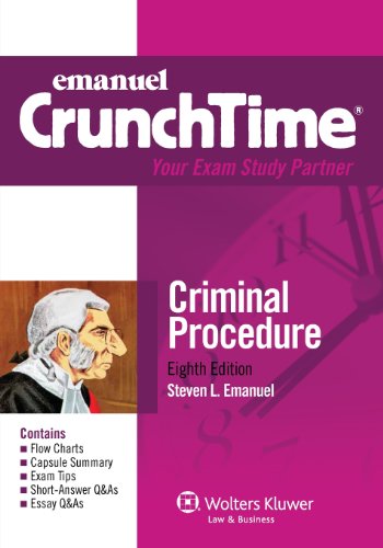 Stock image for CrunchTime: Criminal Procedure, Eighth Edition for sale by Campbell Bookstore