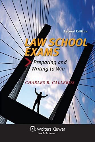 Beispielbild fr Law School Exams: Preparing and Writing to Win, Second Edition zum Verkauf von BooksRun