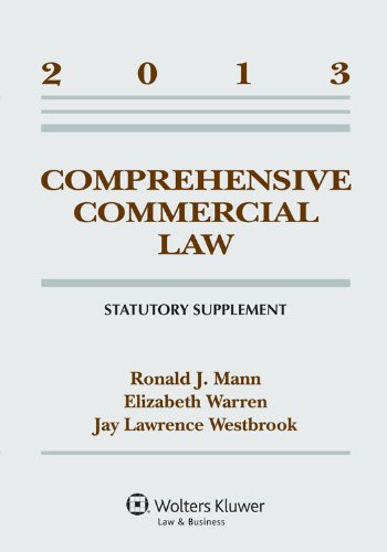 Stock image for Comprehensive Commercial Law: Statutory Supplement for sale by ThriftBooks-Dallas