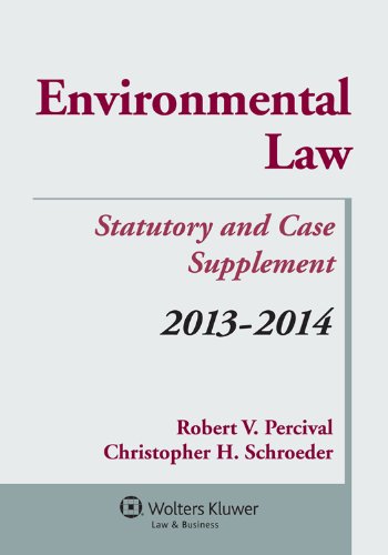 Stock image for Environmental Law 2013-2014 Statutory and Case Supplement for sale by HPB-Red