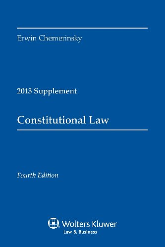 Stock image for Constitutional Law 2013 Case Supplement for sale by SecondSale