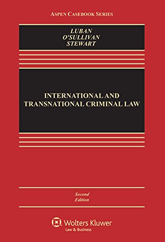 Imagen de archivo de International and Transnational Criminal Law (Aspen Casebook) a la venta por BooksRun