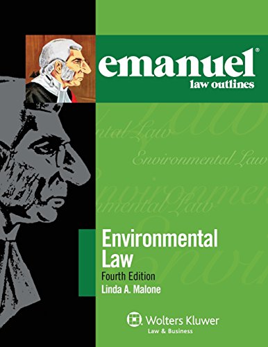 9781454832805: Emanuel Law Outlines for Environmental Law (Emanual Law Outlines)