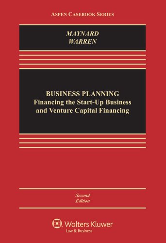 Stock image for Business Planning : Financing the Start-Up Business and Venture Capital Financing for sale by Better World Books: West