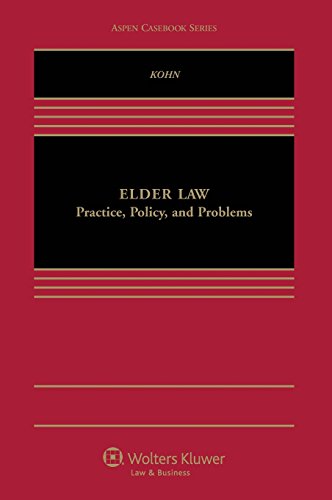 Imagen de archivo de Elder Law Practice, Policy, and Problems a la venta por TextbookRush