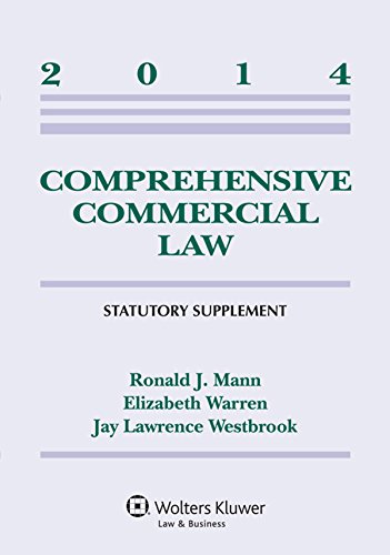 Stock image for Comprehensive Commercial Law Statutory Supplement for sale by GoldenWavesOfBooks