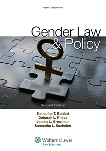 Beispielbild fr Gender Law and Policy (Aspen College) zum Verkauf von BooksRun