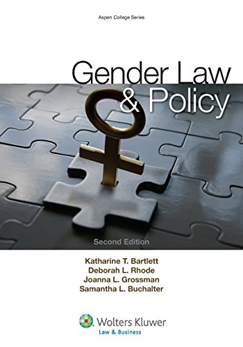 Stock image for Gender Law and Policy (Aspen College) for sale by BooksRun