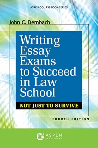 Imagen de archivo de Writing Essay Exams to Succeed in Law School: (not Just to Survive) a la venta por Russell Books