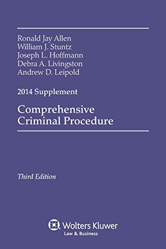 Imagen de archivo de Comprehensive Criminal Procedure Case Supplement a la venta por Open Books