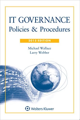 Beispielbild fr IT Governance: Policies and Procedures with CD zum Verkauf von HPB-Red