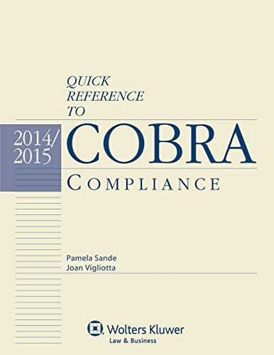 Stock image for Quick Reference To Cobra Compliance for sale by Basi6 International