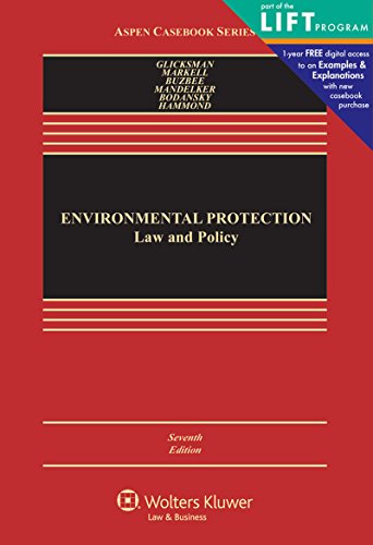 Stock image for Environmental Protection: Law and Policy (Aspen Casebook) for sale by HPB-Red