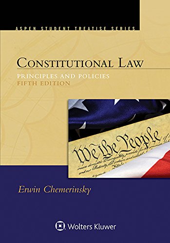 Stock image for Constitutional Law: Principles and Policies (Aspen Student Treatise) for sale by More Than Words