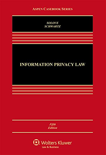 Imagen de archivo de Information Privacy Law (Aspen Casebook) a la venta por The Book Cellar, LLC