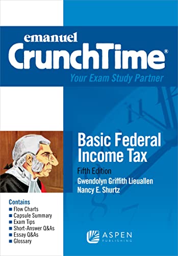 Imagen de archivo de Emanuel CrunchTime Basic Federal Income Tax (Emanuel CrunchTime Series) a la venta por Books Unplugged