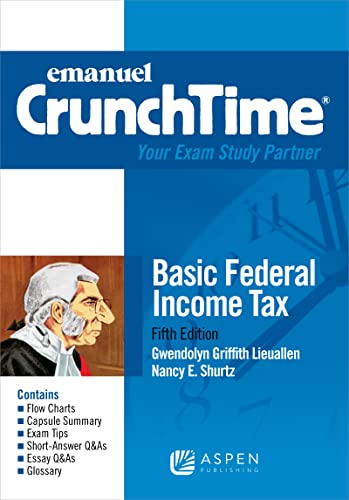 Stock image for Emanuel CrunchTime Basic Federal Income Tax (Emanuel CrunchTime Series) for sale by BooksRun