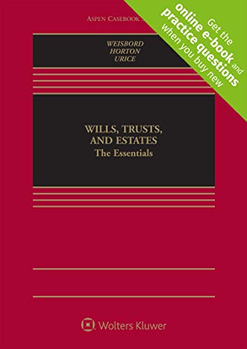 Stock image for Wills, Trusts, and Estates: The Essentials: The Essentials for sale by ThriftBooks-Atlanta