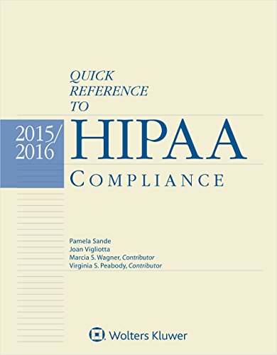 9781454856160: Quick Reference to HIPAA Compliance 2015/2016