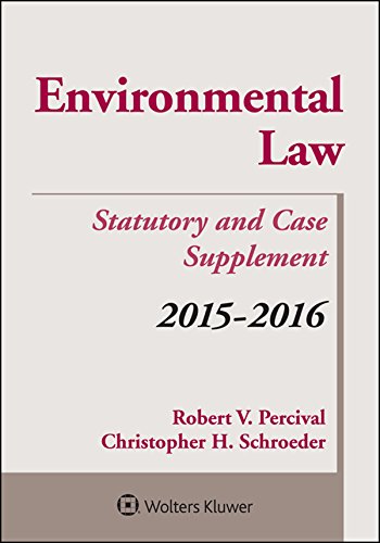 Beispielbild fr Environmental Law 2015-2016 Case & Statutory Supplement zum Verkauf von HPB-Red