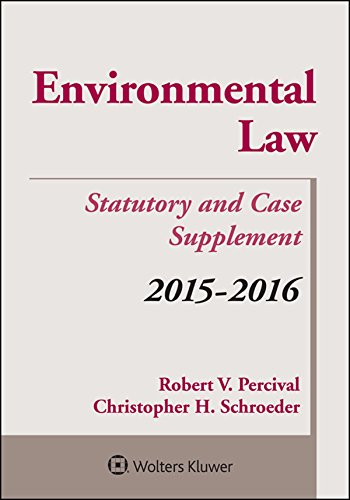 Imagen de archivo de Environmental Law 2015-2016 Case & Statutory Supplement a la venta por HPB-Red