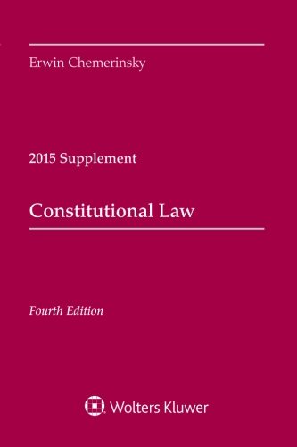 Stock image for Constitutional Law : 2015 Case Supplement for sale by Better World Books