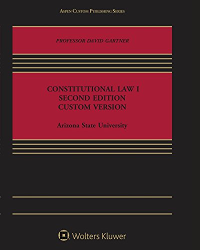 Stock image for Constitutional Law 1: Second Edition, Custom Version for sale by ThriftBooks-Dallas