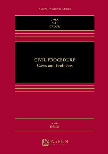 Imagen de archivo de Civil Procedure: Cases and Problems (Aspen Casebook) a la venta por BooksRun