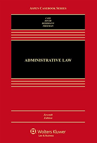 Beispielbild fr Administrative Law: Cases and Materials (Aspen Casebook Series) zum Verkauf von BooksRun