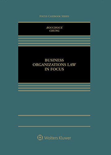 Beispielbild fr Business Organizations Law in Focus zum Verkauf von TextbookRush