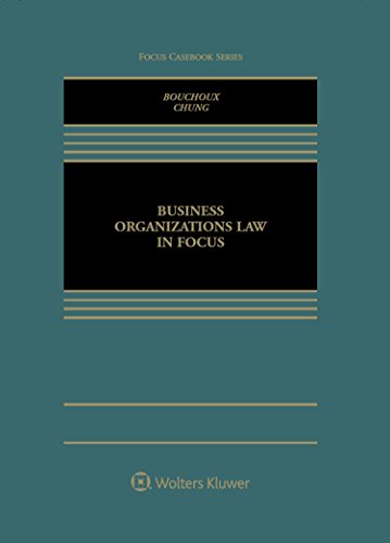 Imagen de archivo de Business Organizations Law in Focus a la venta por Better World Books