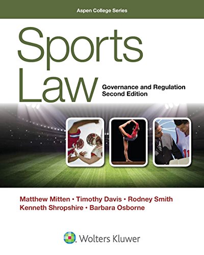 Stock image for Sports Law: Governance and Regulation (Aspen College) for sale by HPB-Red