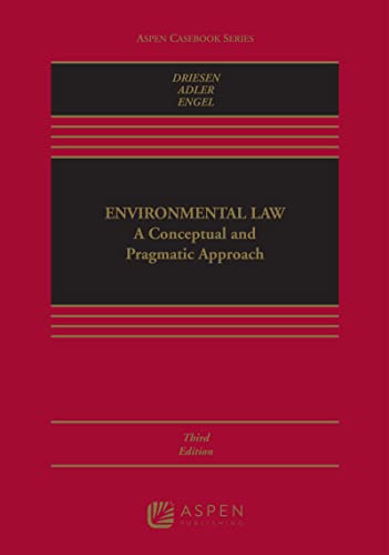 Imagen de archivo de Environmental Law: Conceptual and Pragmatic Approach (Aspen Casebook) a la venta por BooksRun