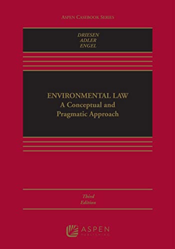 Stock image for Environmental Law: Conceptual and Pragmatic Approach (Aspen Casebook) for sale by BooksRun