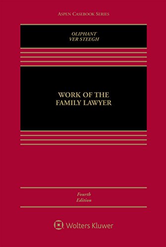 Stock image for Work of the Family Lawyer (Aspen Casebook Series) for sale by GoodwillNI