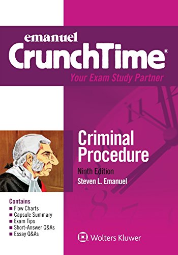 Stock image for Emanuel CrunchTime for Criminal Procedure for sale by BooksRun