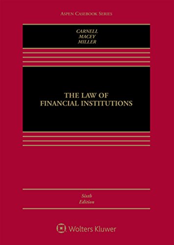 Stock image for The Law of Financial Institutions (Aspen Casebook) for sale by BooksRun