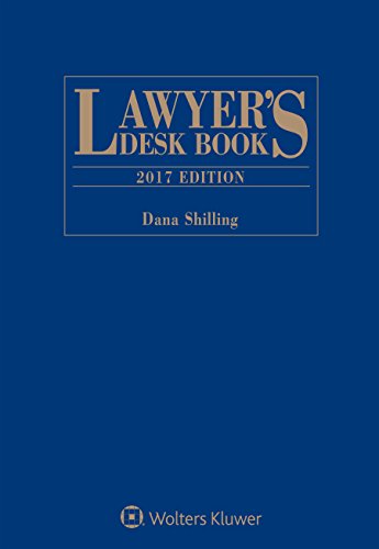 9781454872085: Lawyer's Desk Book: 2017 Edition