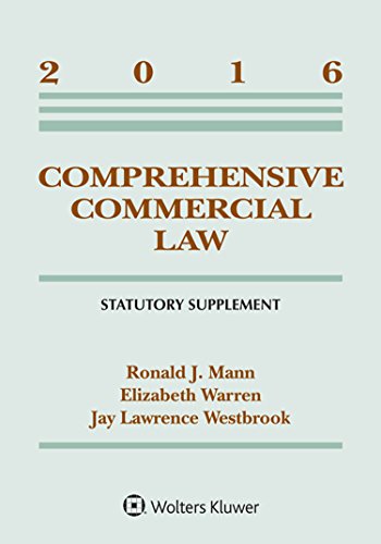 Stock image for Comprehensive Commercial Law 2016 Statutory Supplement for sale by GF Books, Inc.