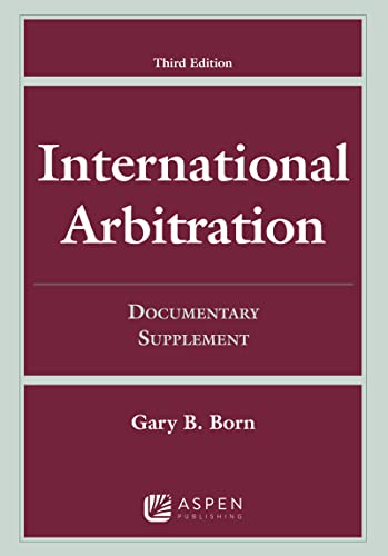 Stock image for International Arbitration: Documentary Supplement (Supplements) for sale by GoldBooks
