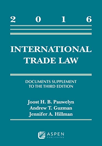 Stock image for International Trade Law: Document Supplement (Supplements) for sale by BooksRun