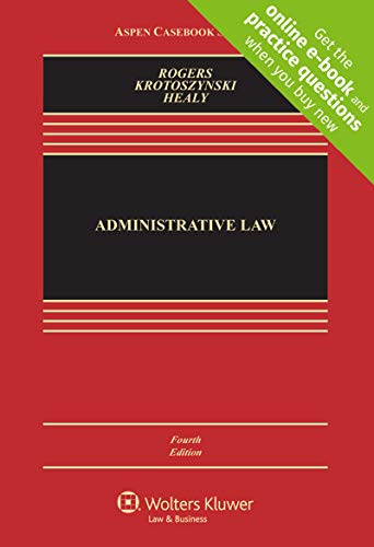 Beispielbild fr Administrative Law zum Verkauf von Better World Books