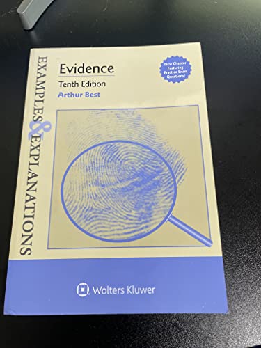 Stock image for Evidence : Examples and Explanations for sale by Better World Books