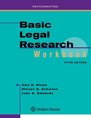 Stock image for Basic Legal Research Workbook (Aspen Coursebook) for sale by SecondSale