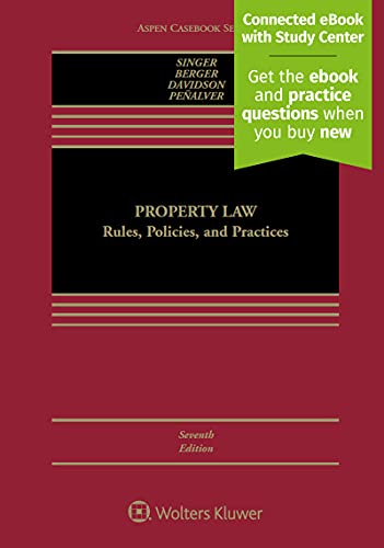 Beispielbild fr Property Law: Rules, Policies, and Practices [Connected eBook with Study Center] (Aspen Casebook) zum Verkauf von BooksRun