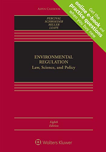 Beispielbild fr Environmental Regulation: Law, Science, and Policy [Connected Casebook] (Aspen Casebook) zum Verkauf von Books Unplugged